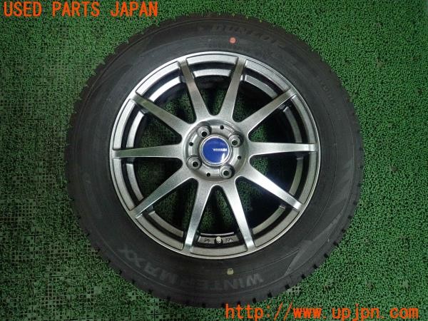 3UPJ=28660961]ノート オーラ(FE13)後期 Weds WINNERS ウェッズ ウィナーズ スタッドレスタイヤホイール 16×6J +40 PCD100 4穴 1本 中古_m0