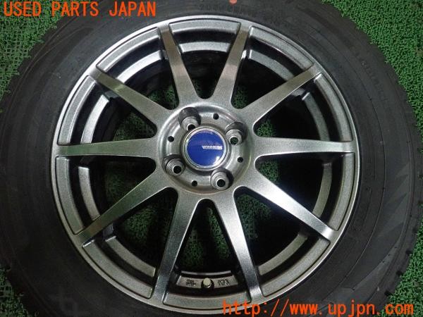 3UPJ=28660961]ノート オーラ(FE13)後期 Weds WINNERS ウェッズ ウィナーズ スタッドレスタイヤホイール 16×6J +40 PCD100 4穴 1本 中古_m1