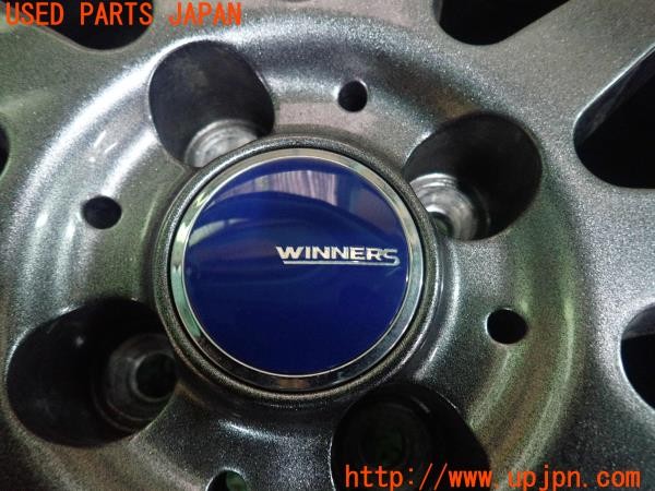 3UPJ=28660961]ノート オーラ(FE13)後期 Weds WINNERS ウェッズ ウィナーズ スタッドレスタイヤホイール 16×6J +40 PCD100 4穴 1本 中古_m2