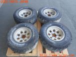 3UPJ=28680916]三菱ジープ(J53)社外 ホイール 15×8J +19 PCD139.7 5穴 4本 中古_s0