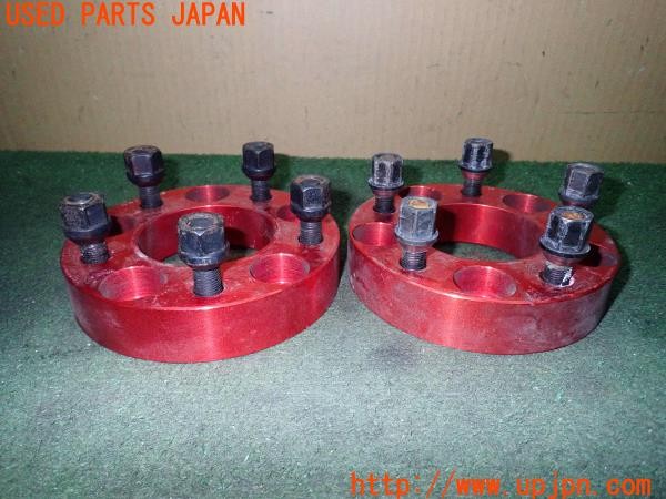3UPJ=28720971]180SX タイプR(RPS13(改))中期 社外 ワイドトレッドスペーサー 30mm PCD114.3 5穴 M12×P1.25 中古_m3