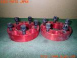 3UPJ=28720971]180SX タイプR(RPS13(改))中期 社外 ワイドトレッドスペーサー 30mm PCD114.3 5穴 M12×P1.25 中古_s3