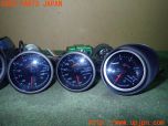 3UPJ=28730500]フェアレディZ 300ZX 2シーター(Z32)前期 AUTO GAUGE オートゲージ 追加メーター 電圧 燃圧 油圧 油温 水温 60φ 中古_s1