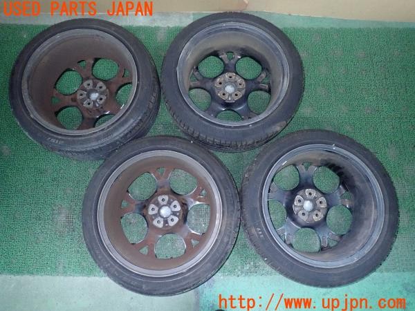 3UPJ=28790918]アルファロメオ 147 GTA(937AXL)純正 SPEEDLINE SL1743 ホイール 17×7.5J +35 PCD98 5穴 4本 中古_m4