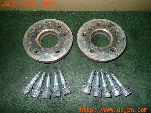 3UPJ=28790969]アルファロメオ 147 GTA(937AXL)社外 ホイールスペーサー 16mm PCD98 5穴 ハブ径約58mm ロングボルト付き 中古_m1