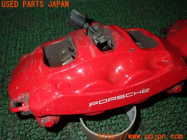 3UPJ=28820301]ポルシェ ケイマン(981MA123 981c型)純正 brembo ブレンボ キャリパー 1台分 中古_m4