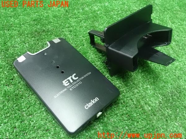 3UPJ=28820503]ポルシェ ケイマン(981MA123 981c型)純正ビルトイン Clarion クラリオン ETC010 ETC車載器 中古_m1