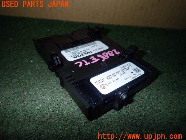3UPJ=28860503]ボルボ XC40 B4 AWD Rデザイン(XB420TXCM)純正ビルトイン P32200069 ETC車載器 中古_m1