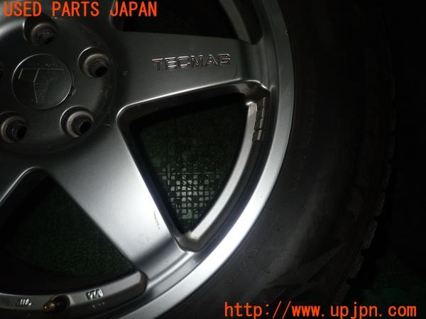3UPJ=28860919]ボルボ XC40 B4 AWD Rデザイン(XB420TXCM)TECMAG テクマグ ホイール 18×7.5J +55? PCD108 5穴 4本 中古_m3