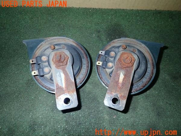 3UPJ=28900563]MR2 Gリミテッド(SW20 3型)MITSUBA ミツバ ALPHA HORN MBH-2E11 MBL-2E12 ホーン 中古_m1