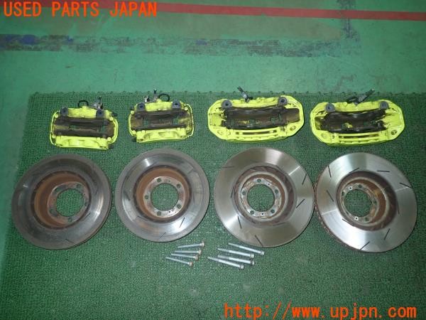 3UPJ=28910302]ポルシェ パナメーラ SE-ハイブリッド(970CGEA)純正 brembo ブレンボ キャリパーローターセット 中古_m1