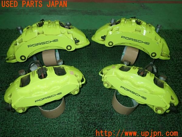 3UPJ=28910302]ポルシェ パナメーラ SE-ハイブリッド(970CGEA)純正 brembo ブレンボ キャリパーローターセット 中古_m2