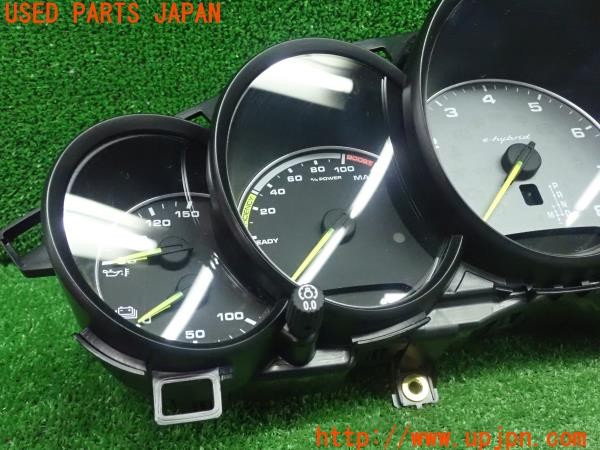 3UPJ=28910538]ポルシェ パナメーラ SE-ハイブリッド(970CGEA)純正 スピードメーター 中古_m1