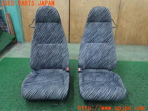 3UPJ=28950609]ビート バージョンＦ(PP1)前期 純正 シートセット 運転席 助手席 中古_m0