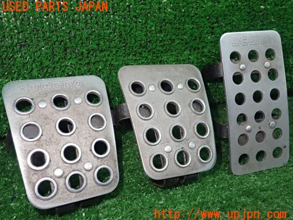 3UPJ=28950630]ビート バージョンＦ(PP1)前期 DCGNO アルミ ペダルカバー 中古_m1