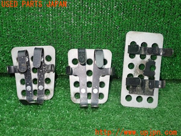 3UPJ=28950630]ビート バージョンＦ(PP1)前期 DCGNO アルミ ペダルカバー 中古_m2