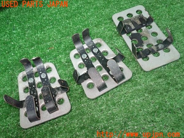 3UPJ=28950630]ビート バージョンＦ(PP1)前期 DCGNO アルミ ペダルカバー 中古_m3