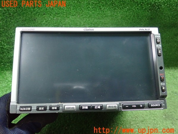 3UPJ=29010504]アルファロメオ 147 GTA(937AXL)Clarion クラリオン MAX560HD HDDナビ 2006年度版 中古_m1