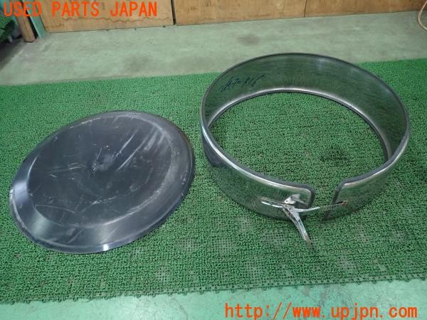 3UPJ=29020029]ランクルプラド(KDJ95W)後期 スペアタイヤカバー リア 中古_m0