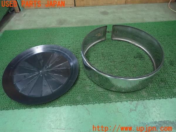 3UPJ=29020029]ランクルプラド(KDJ95W)後期 スペアタイヤカバー リア 中古_m1