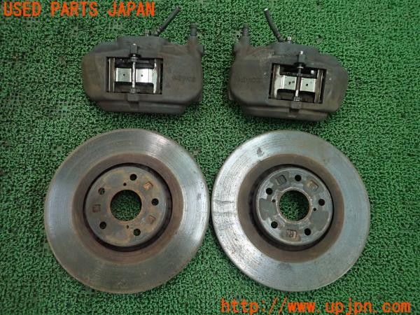 3UPJ=29070302]レクサス RC300h Fスポーツ(AVC10)純正 ADVICS フロントキャリパー ローター セット 中古_m0