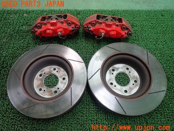 3UPJ=29090302]シビック タイプR(FD2)後期 純正 brembo ブレンボ フロント キャリパーローターセット 中古_m1