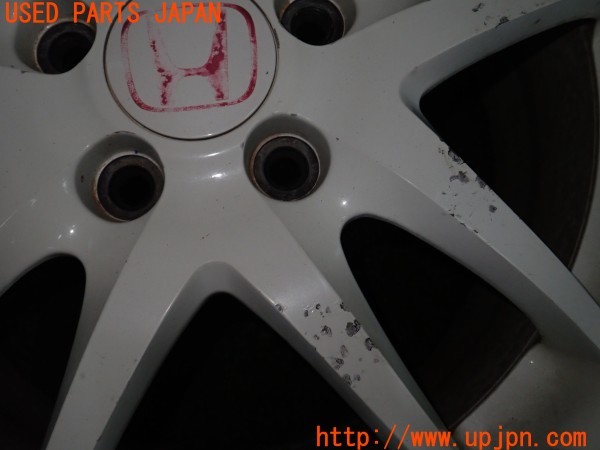 3UPJ=29100918]シビック タイプR(FD2)インテグラ純正？ ホイール① 17×7JJ +60 PCD114.3 5穴 2本 中古_m3