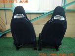 3UPJ=29130609]アバルト 695 エッセエッセ(型式不明)アバルト 595 純正 シートセット 運転席 助手席 レール付き 中古_s1