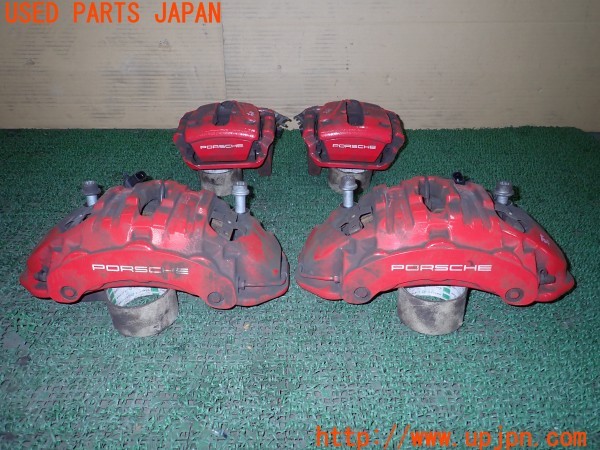 3UPJ=29170301]ポルシェ マカン ターボ(95BCTL 95B型)純正 brembo ブレンボ キャリパー 1台分 中古_m0