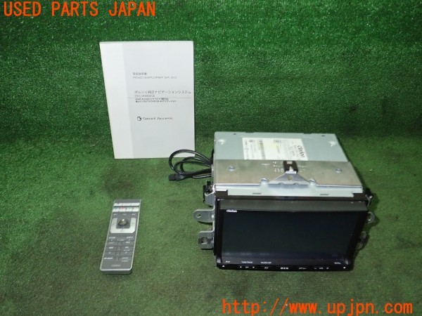 3UPJ=29170506]ポルシェ マカン ターボ(95BCTL 95B型)純正 Clarion クラリオン NAV 6PJ 642 1E SDナビ 2014年度版 中古_m0