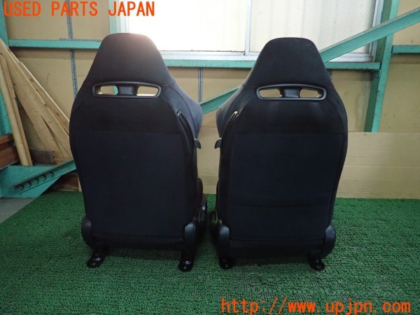 3UPJ=29210609]シビック タイプR ユーロ(FN2)純正 シートセット セミバケットシート 運転席 助手席 レール付き 中古_m1