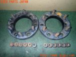3UPJ=29240971]ハイラックスサーフ(KZN130W)社外 ワイドトレッドスペーサー 30mm PCD139.7 6穴 ハブ径108mm 中古_s0