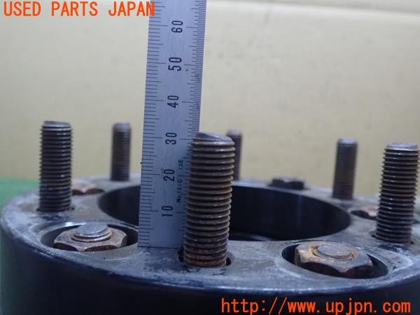 3UPJ=29240971]ハイラックスサーフ(KZN130W)社外 ワイドトレッドスペーサー 30mm PCD139.7 6穴 ハブ径108mm 中古_m4
