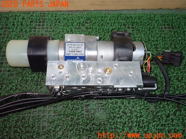 3UPJ=29290013]ベンツ SLK350(172457 R172)純正 A172 800 00 30 油圧ポンプ ハイドロリックポンプ バリオルーフ 中古_m4