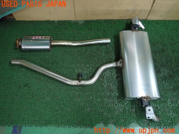 3UPJ=29310152]ボルボ XC40(XB420TXCM2)純正 マフラー カット済み 2分割 中古_m0