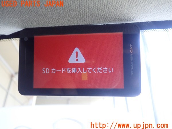 3UPJ=29310575]ボルボ XC40(XB420TXCM2)Yupiteru ユピテル ZK3000 レーダー探知機 中古_m4