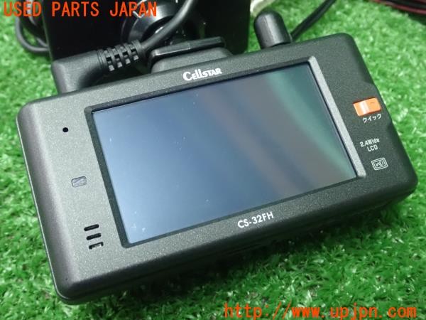 3UPJ=29320579]レクサス CT200(ZWA10)CELLSTAR セルスター CS-32FH ドライブレコーダー ドラレコ 中古_m2