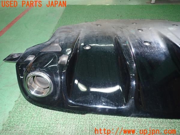 3UPJ=29350056]ルノー ルーテシア R.S.(RF4C)純正 リアディフューザー アンダーカバー マフラーカッター付 中古_m1