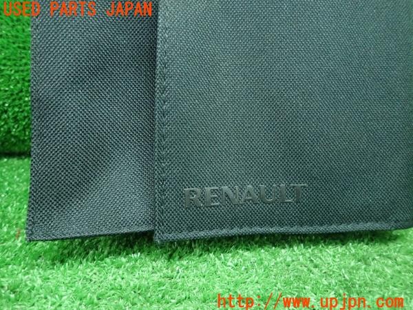 3UPJ=29350801]ルノー ルーテシア R.S.(RF4C)車検証入れ マニュアルケース 中古_m4