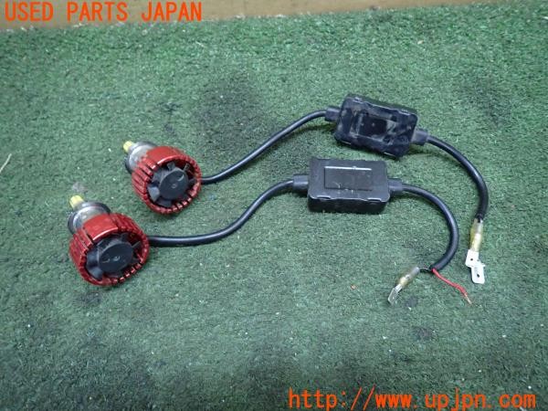 3UPJ=29370505]フェアレディZ 300ZXツインターボ 2by2 Tバールーフ(GCZ32)前期 社外 LEDバルブ ヘッドライト H3c 中古_m3