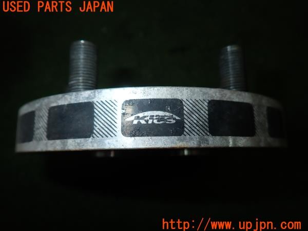 3UPJ=29370972]フェアレディZ 300ZXツインターボ 2by2 Tバールーフ(GCZ32)前期 KICS ワイドトレッドスペーサー② 20mm PCD114.3 5穴 中古_m2