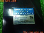 3UPJ=29400503]レクサス RX450(GYL10W)純正ビルトイン 86980-28030 ETC車載器 中古_s4