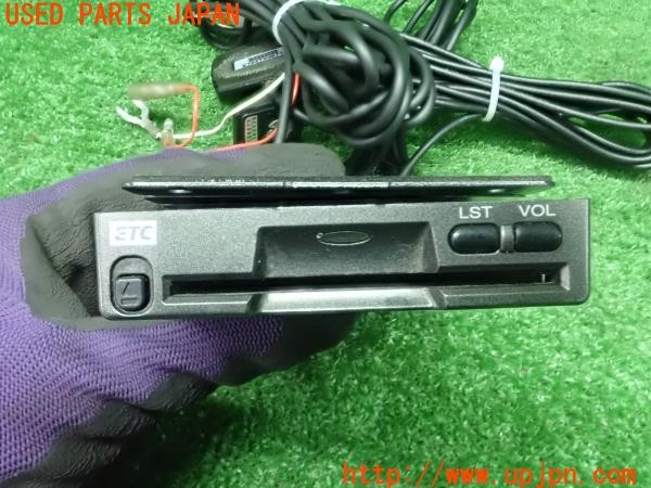 3UPJ=29440503]ハイエースワゴン(KZH106W)三菱電機 ミツビシ EP-9U42 ETC車載器 中古_m2