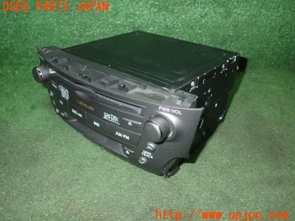 3UPJ=29460518]レクサス IS-F(USE20)純正 Mark Levinson マークレビンソン 86120-53280 CDプレーヤー オーディオユニット 難有 中古_m1