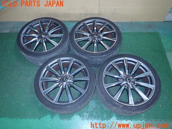 3UPJ=29460920]レクサス IS-F(USE20)純正 ホイール 19×8J +45 9J +55 114.3 5穴 4本 中古 _m0