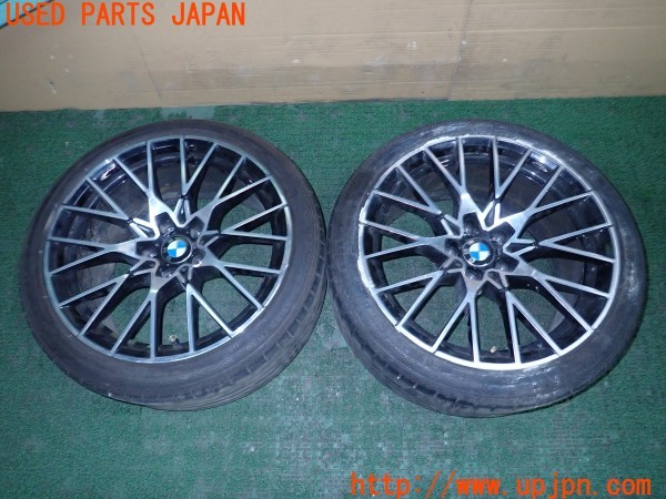 3UPJ=29470962]BMW M2 クーペ(1H30 F87)純正 ホイール 19×10J +40 PCD120 5穴 2本 中古_m0
