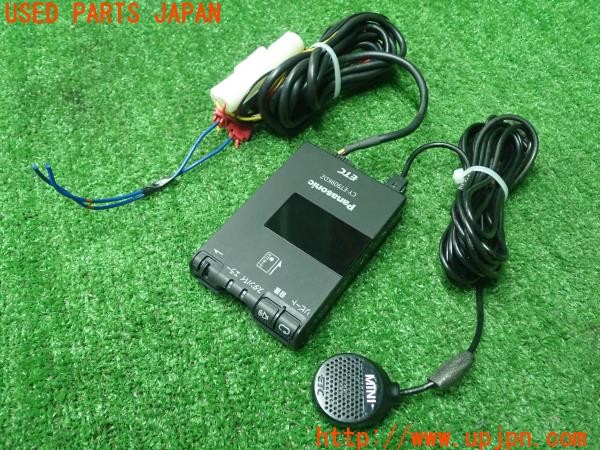 3UPJ=29500503]BMW・MINI(XS20)Panasonic パナソニック CY-ET909KDZ ETC車載器 中古_m0