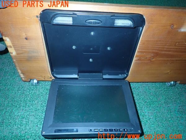 3UPJ=29560559]三菱 ジープ(J37)社外 フリップダウンモニター 自作品? ルーフパネル付き ジャンク_m1