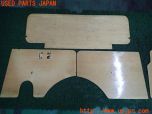 3UPJ=29560638]三菱 ジープ(J37)社外 ラゲッジ内張り 内装パネル 木製 荷台 荷室 中古_s1