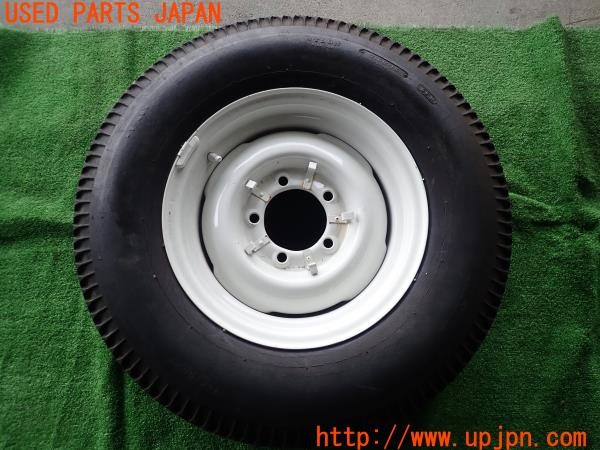 3UPJ=29560961]三菱 ジープ(J37)純正 ホイール スペアタイヤ 15×5.5K +15 PCD139.7 5穴 1本 中古_m0